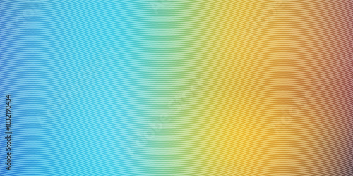 Guilloche pattern, passport rainbow watermark intersecting wavy lines with pastel rainbow gradient background