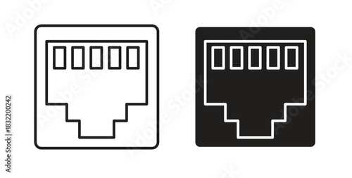 TCP icon vector design. icon doodle hand drawn.