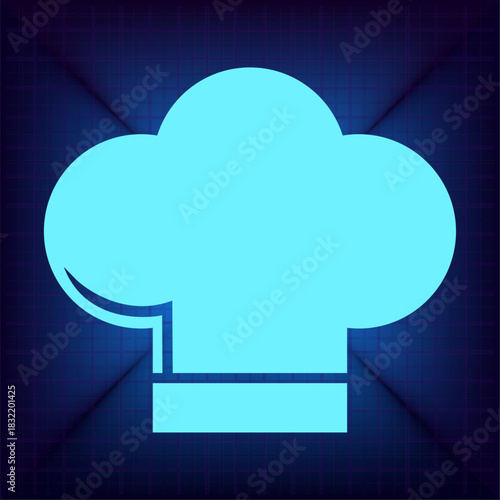 Vector illustration on a blue background