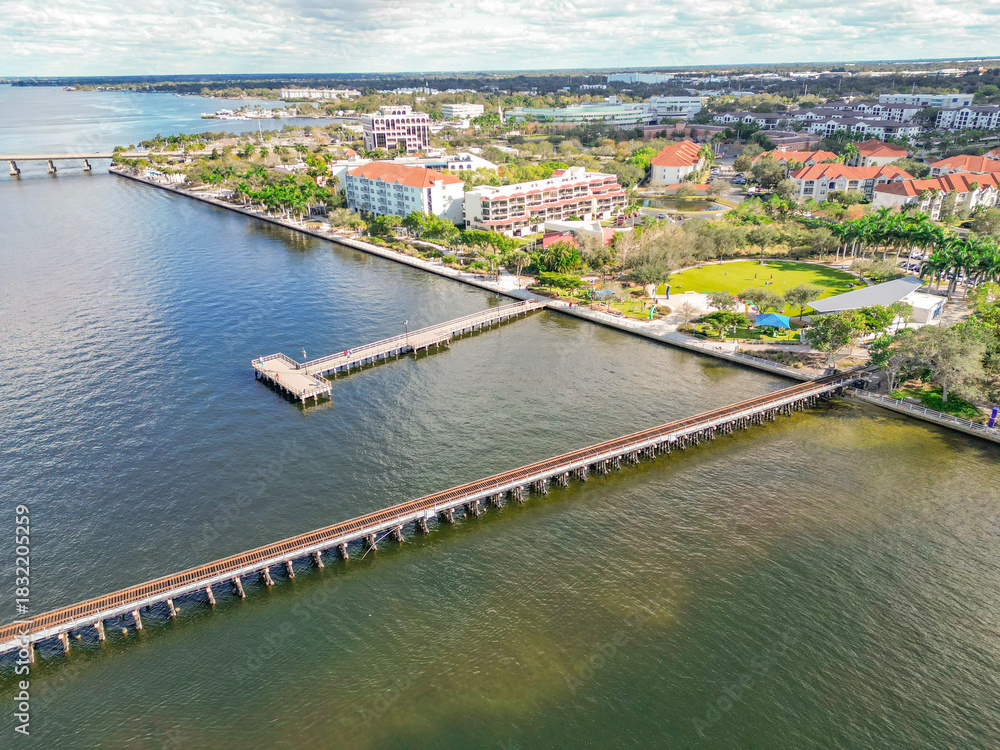 Obraz premium Downtown Bradenton, Florida