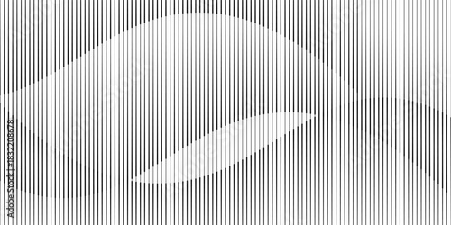 Abstract geometric background with wavy vertical lines. wave line translucent