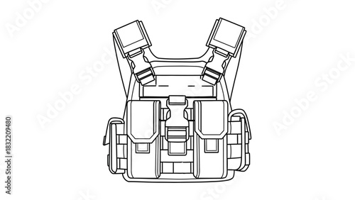 "War Accessories Line Art Collection