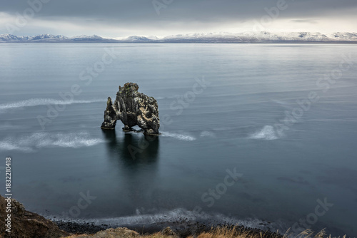 Nature’s beast rising from sea