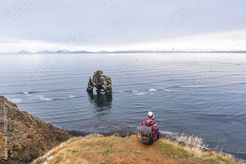 Nature’s beast rising from sea