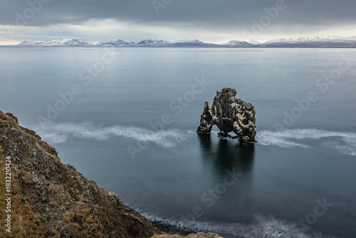 Nature’s beast rising from sea