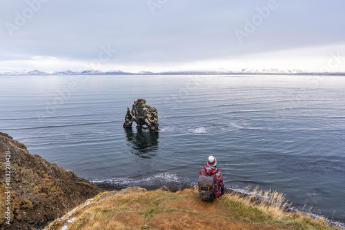 Nature’s beast rising from sea