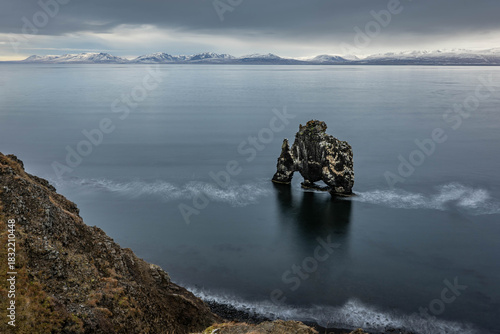Nature’s beast rising from sea