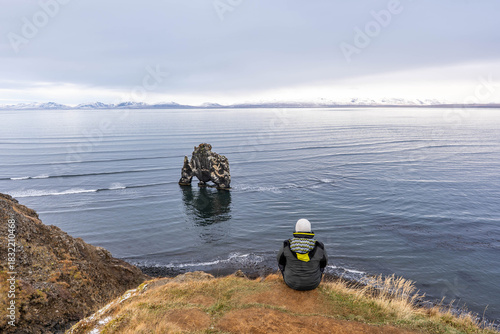 Nature’s beast rising from sea