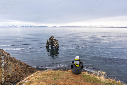 Nature’s beast rising from sea