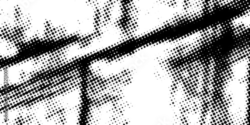 Grunge ink splatter texture with scattered black dots and dirty speckle effect. modern creative trendy design