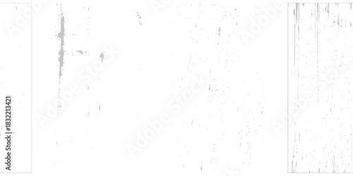 A blank, aged and dirty white grunge wall surface with a rough textured paper pattern suitable for a vintage backdrop design