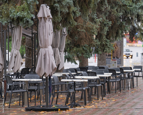 cafe tables and chairs