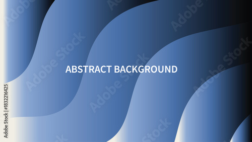 Fluid blue shapes create an abstract and modern background design