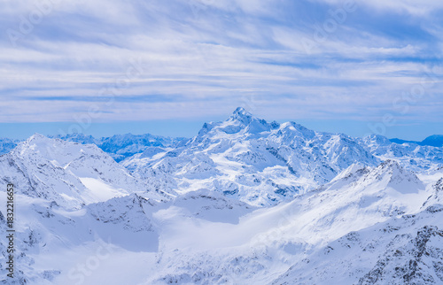winter mountain landscape