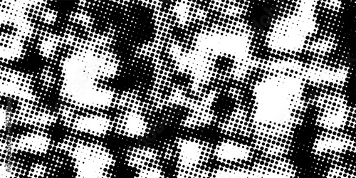 Background with monochrome dot texture. Polka dot pattern template. Background with black dots - stock vector dots basic background dots