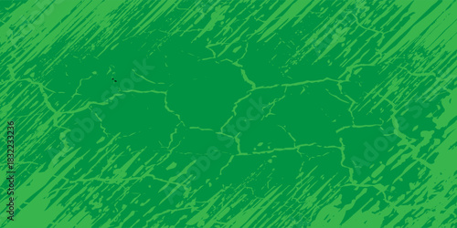 Abstract Green Grunge Background Design Template. eps 10
