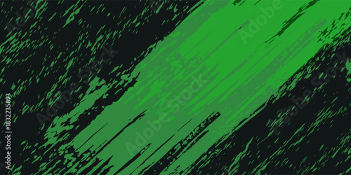 Modern Green Grunge Texture with ground cracks For Banner, Cover, and Flyer. vector art background. eps 10
