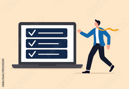  Assessment or performance appraisal, customer review, testimonial or job networking, employee evaluation, rating or survey concept, business 