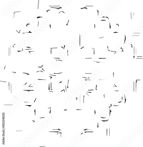 Intricate line art design radiating modern elegance, an abstract geometric pattern for creative projects, perfect for unique branding and visual appeal