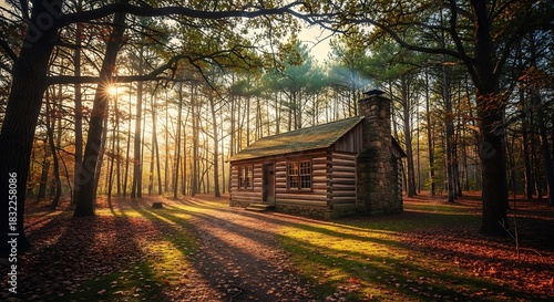 A Tranquil Retreat in Autumn Glow