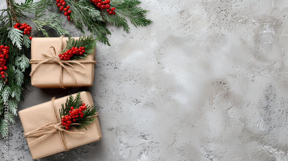 Fototapeta premium Regalos de navidad