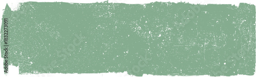 Grunge banner with high detailed distress texture / rough edges. Vector brush  . Distressed banner . Green highlight markers. Bulge specks textured line for ecology products . Dry border in Green. 