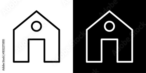 House-shaped home icon representing the main dashboard, starting point, primary navigation, and default landing page.