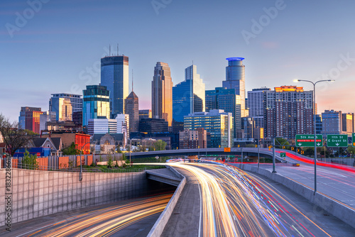 Photos Minneapolis, Minnesota, USA Highways and Skyline 2076