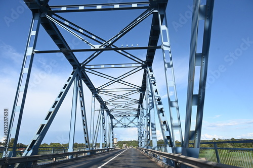 Brückenkonstruktion in Lettland