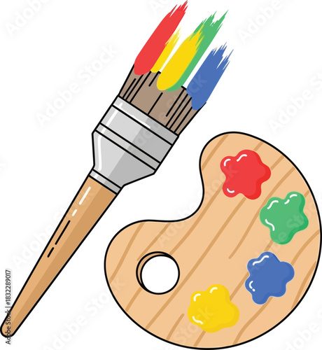 Vibrant cmyk banner advertisement design with bold colors and helvetica and courier typography