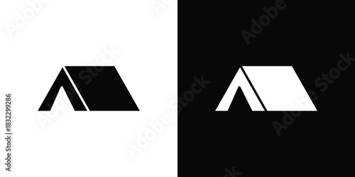 Tent icons symbol illustration. Vector graphics