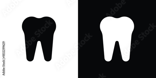 Tooth icons symbol illustration. Vector graphics