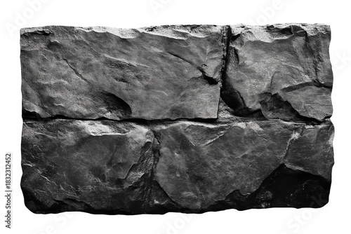 Abstract grunge concrete wall distressed texture isolated on white or transparent PNG background. Perfect for overlays, urban designs, and architectural projects. Premium stock image asset.