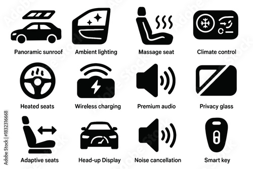 Charger display features luxury steering vector privacy keyboard key audio noise premium