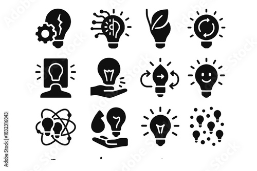 Adaptation nano light icon flexible vector transparent innovations emitters lighting futuristic holographic