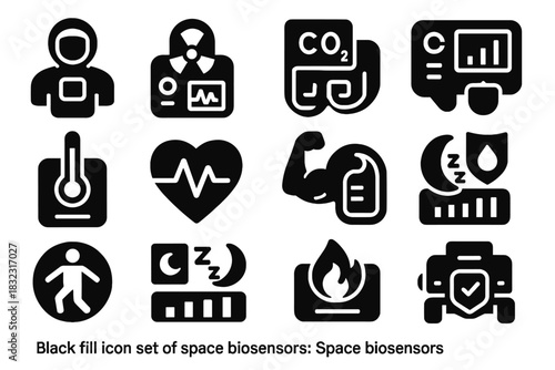 Icon temperature space oxygen rate sensor vector tech hydration response monitor farm
