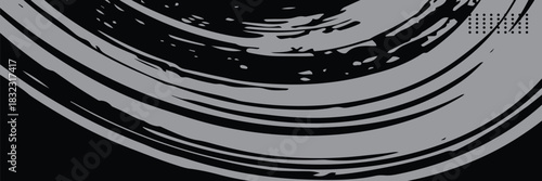 grey black brush wrap car sticker pattern abstract banner sporty lines black color combination grunge brush modern pattern design.