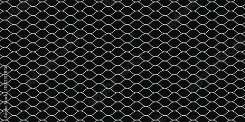 Net pattern. Rope net vector silhouette. Soccer, football, volleyball, tennis and tennis net pattern. Fisherman hunting net rope texture or pattern.