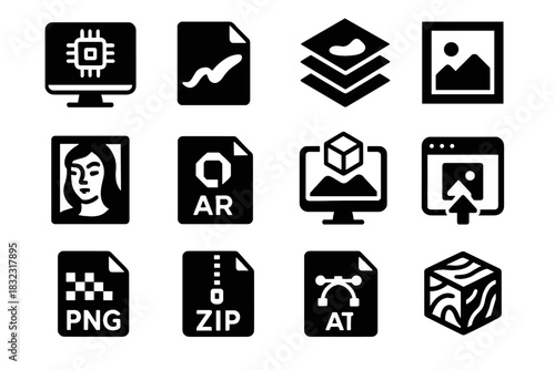 Art icon file ai web output upload format export brushstroke gallery vector