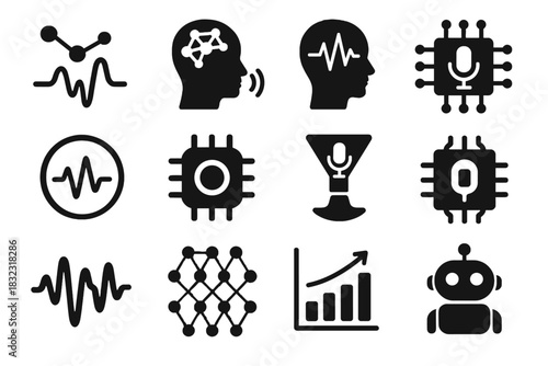 Icon recognition vector analysis voice graph learning bot deep feedback filter ai