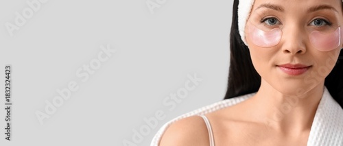 Beautiful young woman with ...