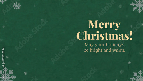 A festive greeting card wishing 
