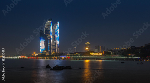 View of Xiamen City in China