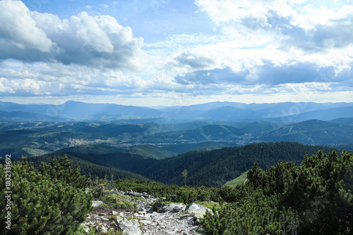 Beautiful mountain landscap...