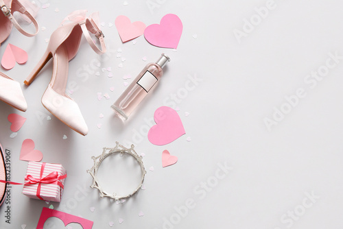 Composition with stylish fe...