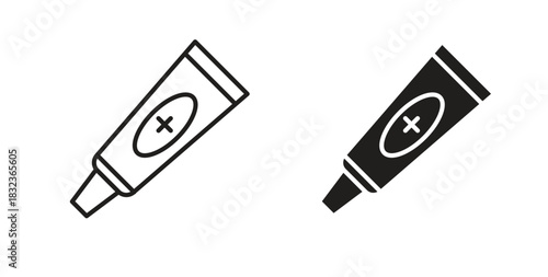 Ointment icon for web and app. vector illustration eps