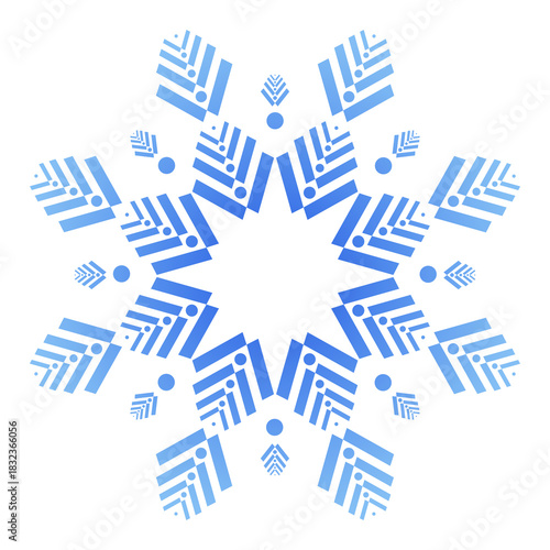 Śnieżynka niebieska