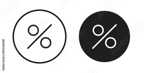 Percent icon for web and app. vector illustration eps