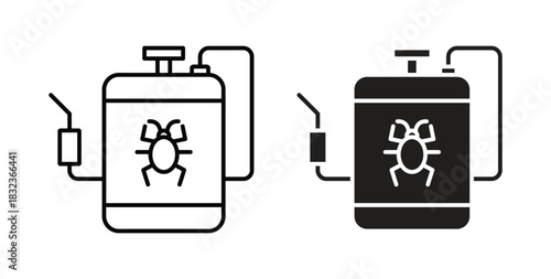 Pesticide icon for web and app. vector illustration eps