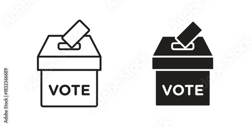 Referendum icon for web and app. vector illustration eps